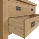 Tunbridge Oak Blanket Box 100 x 50 x 50 cm