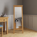 Tunbridge Oak Cheval Mirror 53 x 40 x 148cm