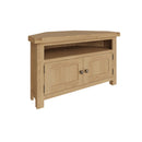 Tunbridge Oak Corner TV Unit  100 x 50 x 60 cm
