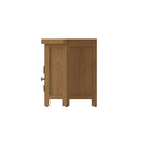 Tunbridge Oak Corner TV Unit  100 x 50 x 60 cm