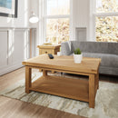 Tunbridge Oak Coffee Table  100 x 60 x 45 cm