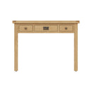 Tunbridge Oak Dressing Table with 3 Drawers 110 x 45 x 83 cm