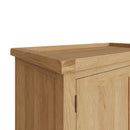 Tunbridge Oak Wardrobe 2 Door 2 Drawer 97 x 57 x 185 cm
