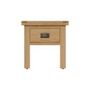Tunbridge Oak Lamp Table with Drawer 50 x 50 x 55 cm
