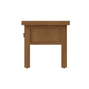 Tunbridge Oak Lamp Table with Drawer 50 x 50 x 55 cm