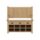 Tunbridge Oak Monks Bench 110 x 48 x 110 cm