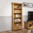 Tunbridge Oak Bookcase Medium 75 x 30 x 180 cm