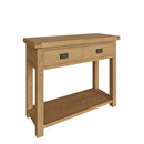Tunbridge Oak Console Table Medium 105 x 40 x 85 cm