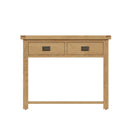 Tunbridge Oak Console Table Medium 105 x 40 x 85 cm