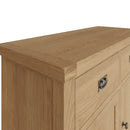 Tunbridge Oak Sideboard 2 Door 2 Drawer 110 x 45 x 90 cm