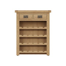 Tunbridge Oak Wine Rack Small 72.5 x 30 x 90 cm