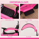 HOMCOM Kids Pink Ride On Car Mercedes Benz G350 - with Sun Shade