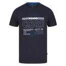 Dissident Dd Factory T-Shirt -Navy