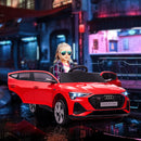 HOMCOM Kids Electric Ride On Car Audi E-Tron 12v - Red