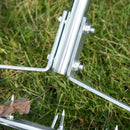 Outsunny Rolling Lawn Aerator