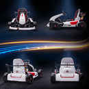 HOMCOM Kids Electric Ride On Go Cart 12v - White