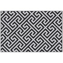 Outsunny 121x182cm Reversible Outdoor Rug Portable Plastic Straw RV Camping Mat