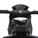 HOMCOM Kids Black Electric Ride on Motorcycle BMW S1000RR with Headlights Music