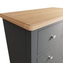 Malmesbury Grey Chest of Drawers 2 Over 3 80 x 40 x 95 cm