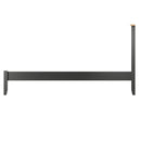Malmesbury Grey Bed 3' Single 103 x 204 x 110 cm