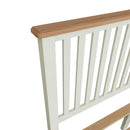Salisbury Pure White Bed 4'6" Double 150 x 204 x 110 cm