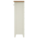 Salisbury Pure White Cabinet 1 Drawer 3 Basket 50 x 30 x 100 cm