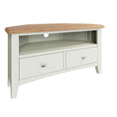 Salisbury Pure White Corner TV Unit 90 x 44 x 48 cm