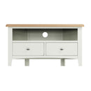 Salisbury Pure White Corner TV Unit 90 x 44 x 48 cm