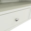 Salisbury Pure White Corner TV Unit 90 x 44 x 48 cm