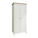 Salisbury Pure White Wardrobe 2 Door Full Hanging 85 x 52 x 180 cm