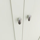 Salisbury Pure White Wardrobe 2 Door Full Hanging 85 x 52 x 180 cm