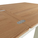 Salisbury Pure White Flip-Top Table 85 x 85 x 78 cm