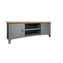 Malmesbury Grey TV Unit Large 120 x 38 x 45 cm