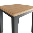 Malmesbury Grey Fixed Top Table 75 x 75 x 78 cm
