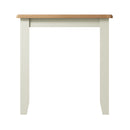 Salisbury Pure White Fixed Top Table 75 x 75 x 78 cm