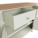 Salisbury Pure White Sideboard 90 x 34 x 80 cm