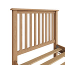 Shrewsbury Light Oak Bed 3' Single 103 x 204 x 110 cm