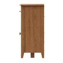 Shrewsbury Light Oak Sideboard with 3 Doors 130 x 40 x 85 cm