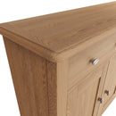Shrewsbury Light Oak Sideboard with 3 Doors 130 x 40 x 85 cm