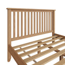 Shrewsbury Light Oak Bed 4'6" Double 150 x 204 x 110 cm