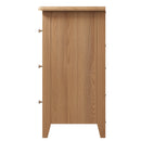 Shrewsbury Light Oak Chest of 6 Drawers 115 x 40 x 78 cm