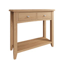 Shrewsbury Light Oak Console Table 85 x 32 x 75 cm