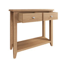 Shrewsbury Light Oak Console Table 85 x 32 x 75 cm