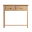 Shrewsbury Light Oak Console Table 85 x 32 x 75 cm