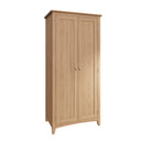 Shrewsbury Light Oak Wardrobe 2 Door Full Hanging 85 x 52 x 180 cm