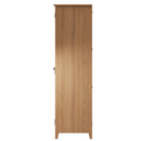 Shrewsbury Light Oak Wardrobe 2 Door Full Hanging 85 x 52 x 180 cm