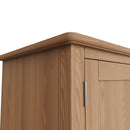 Shrewsbury Light Oak Wardrobe 2 Door Full Hanging 85 x 52 x 180 cm