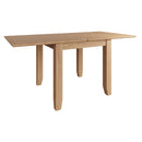 Shrewsbury Light Oak Flip-Top Table 85 x 85 x 78 cm