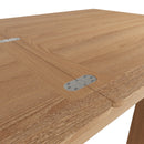 Shrewsbury Light Oak Flip-Top Table 85 x 85 x 78 cm