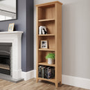 Shrewsbury Light Oak Large Bookcase 60 x 25 x 180 cm